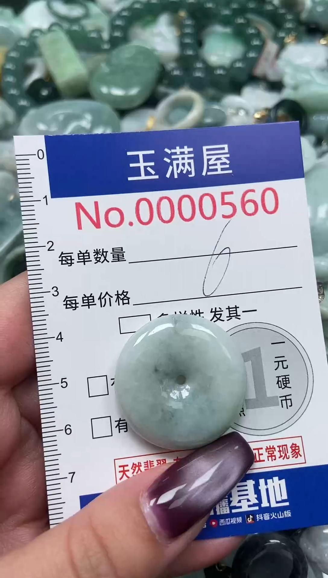 颈饰未镶嵌翡翠560