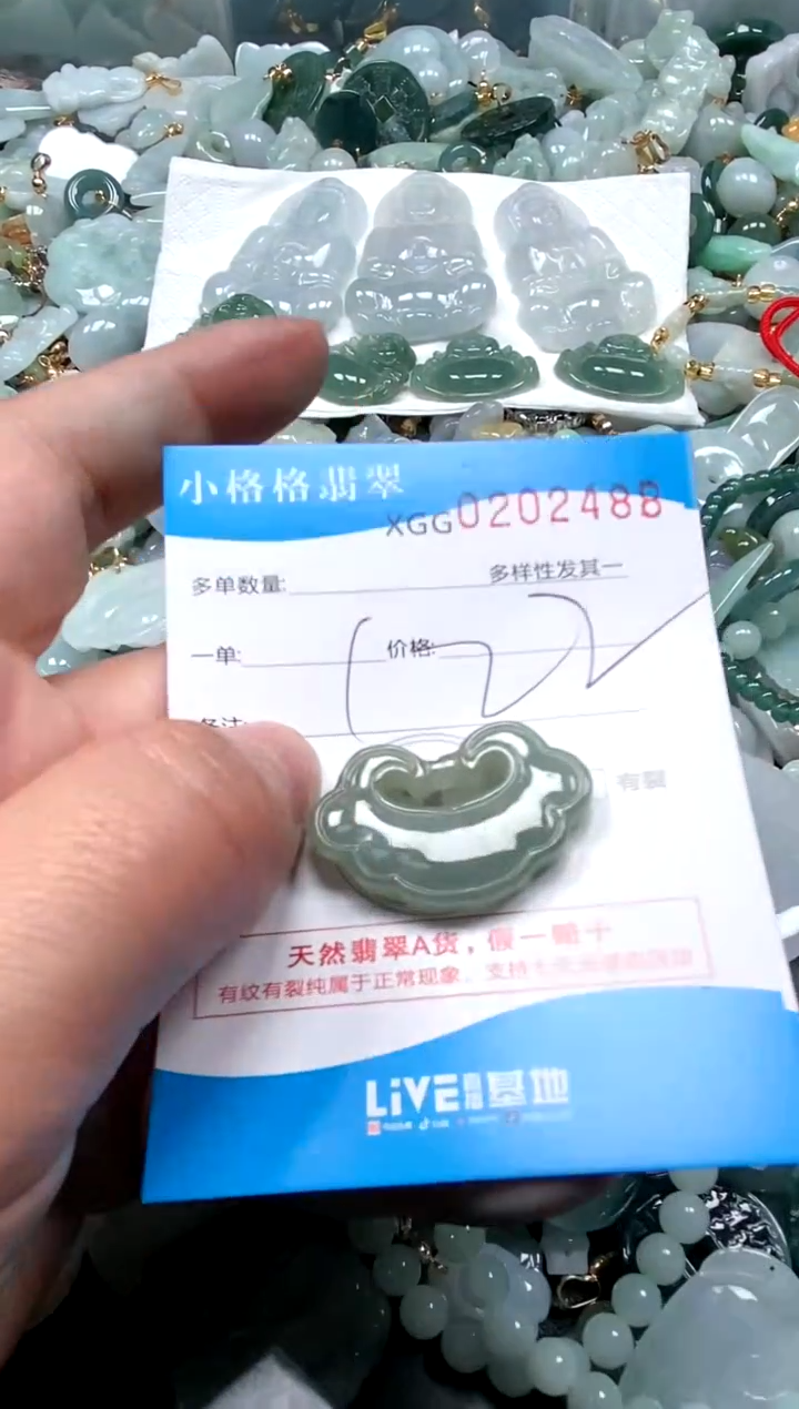 【闪购商品】翡翠颈饰未镶嵌闪购商品0202488