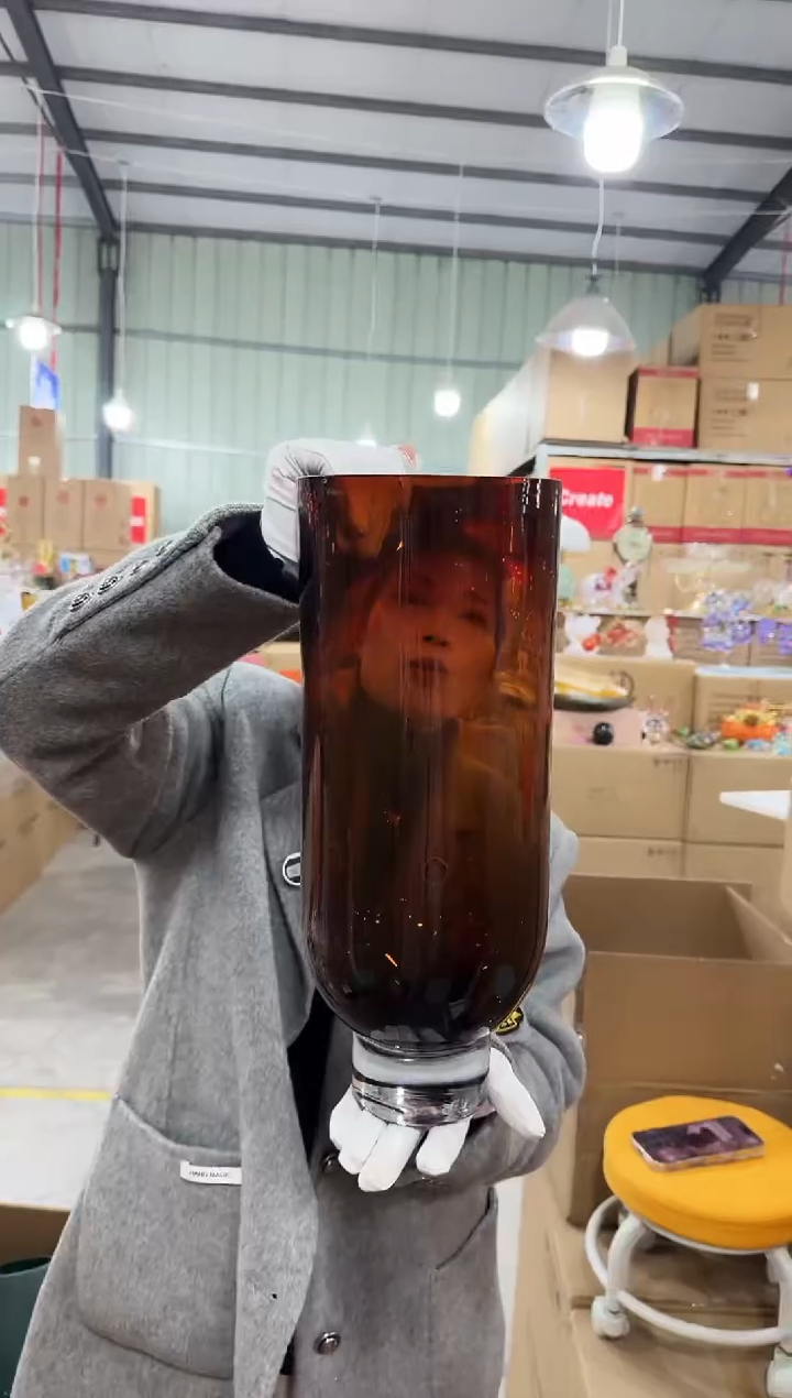 【闪购商品】无铅玻璃yoyo-花器-早56