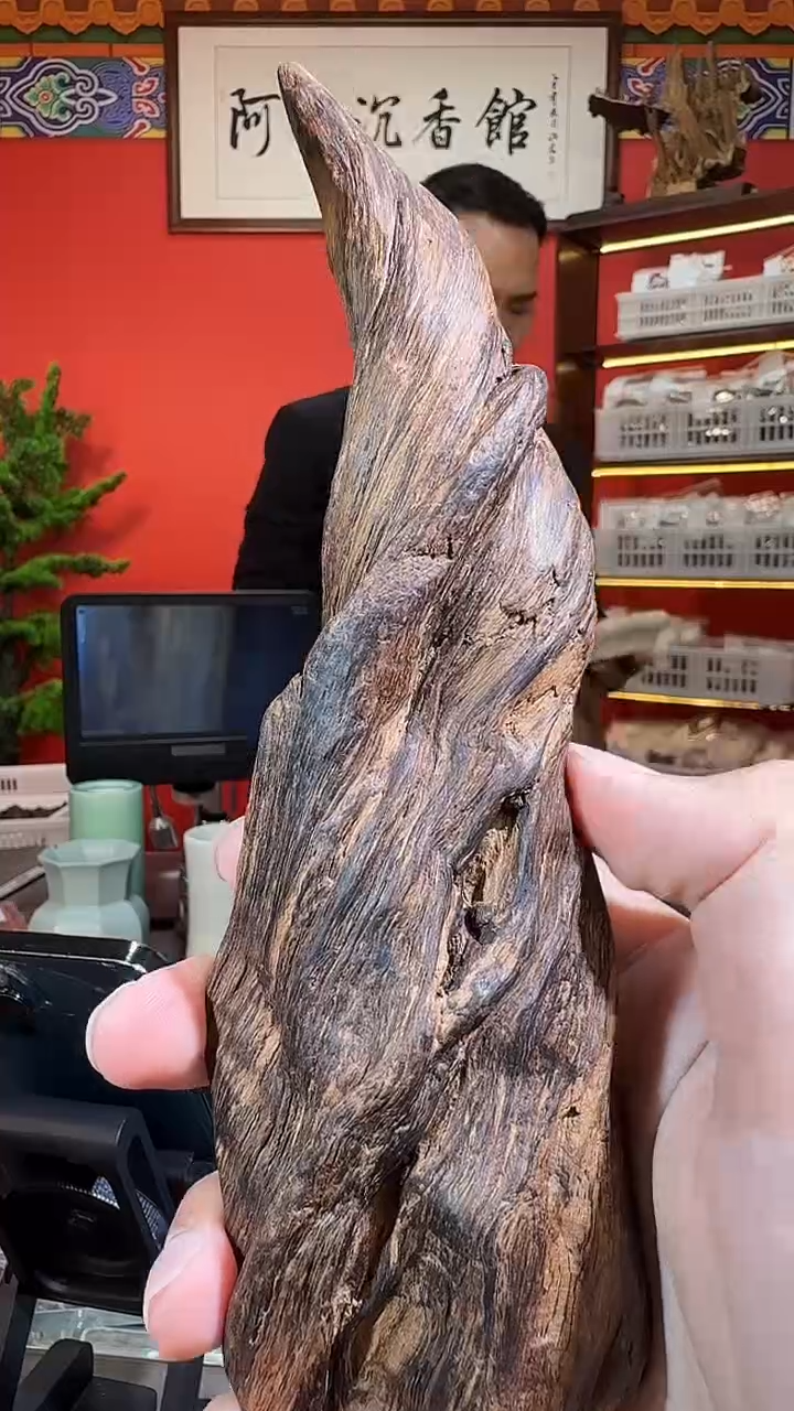 沉香吊坠95号富森红土树根多样性发一