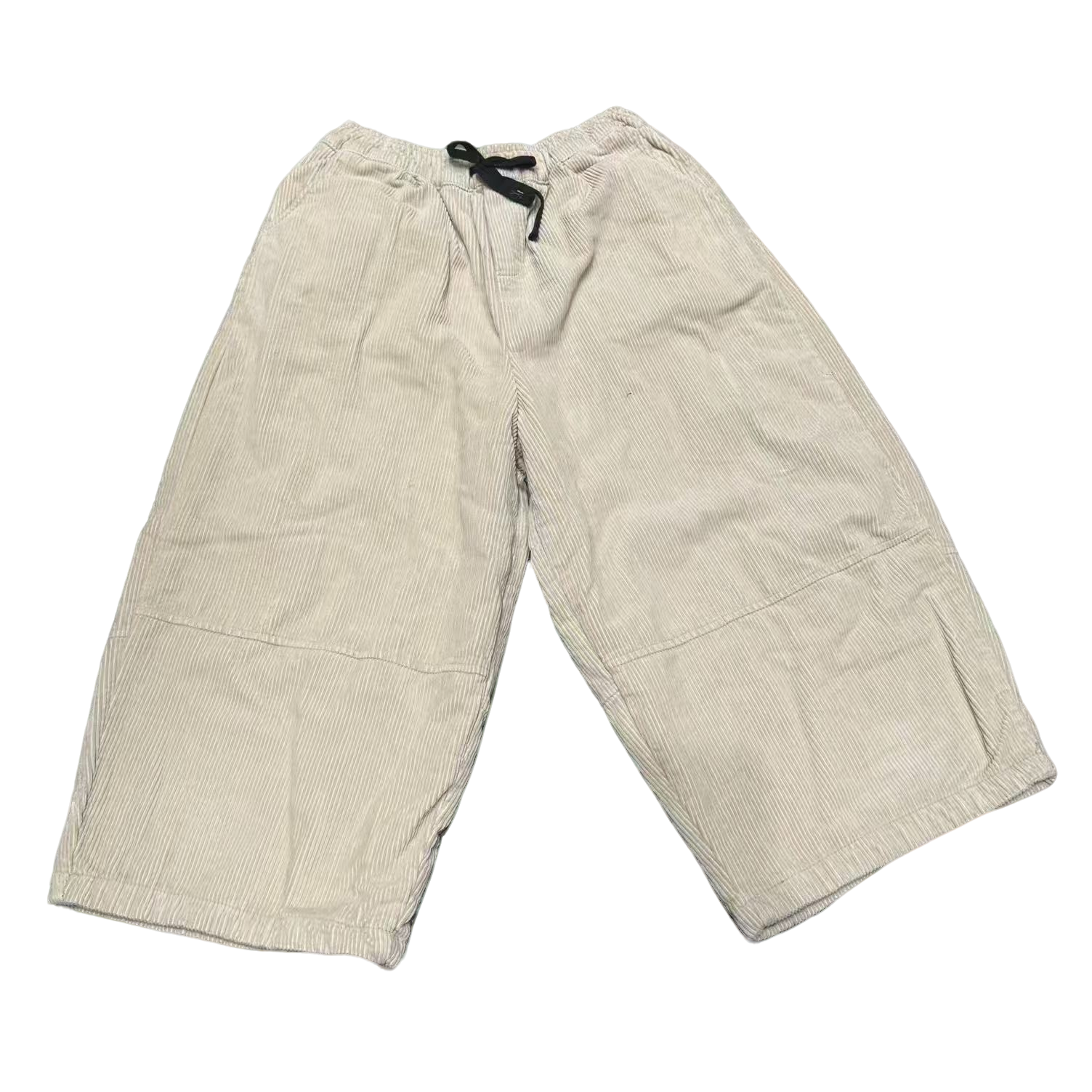 #2011厚款加双层灯芯绒拼接宽松南瓜裤（裤长90臀围140左右）