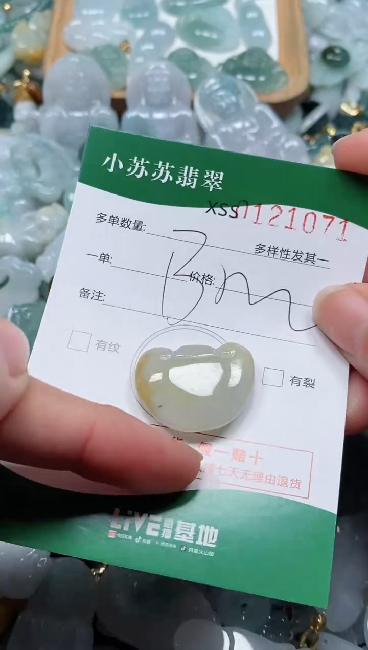 【闪购商品】翡翠颈饰未镶嵌闪购商品0121071