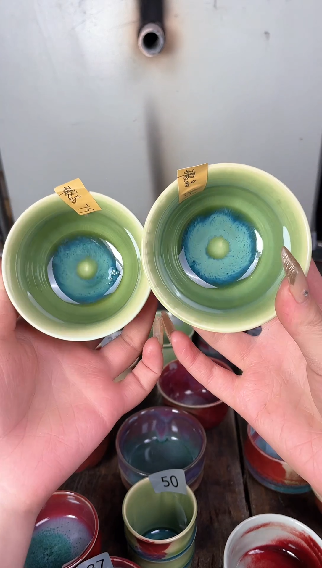 【闪购商品】摆件钧瓷手工茶器窑变