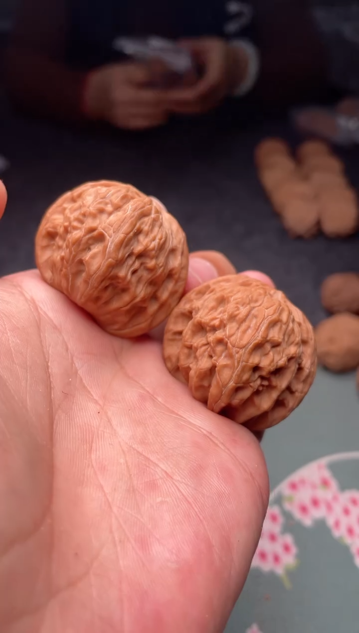 把件文玩核桃a187  磨盘  38尺