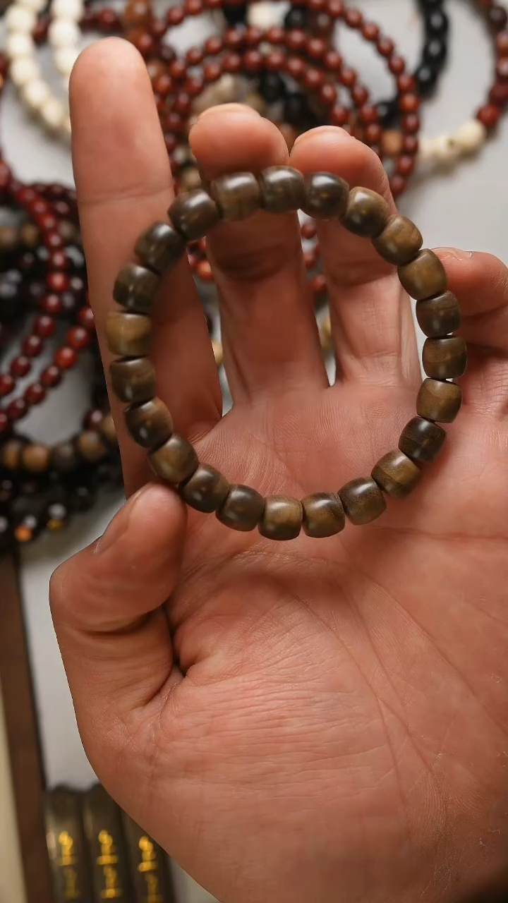 【闪购商品】檀香木手串/手链阴沉老山檀香9mm