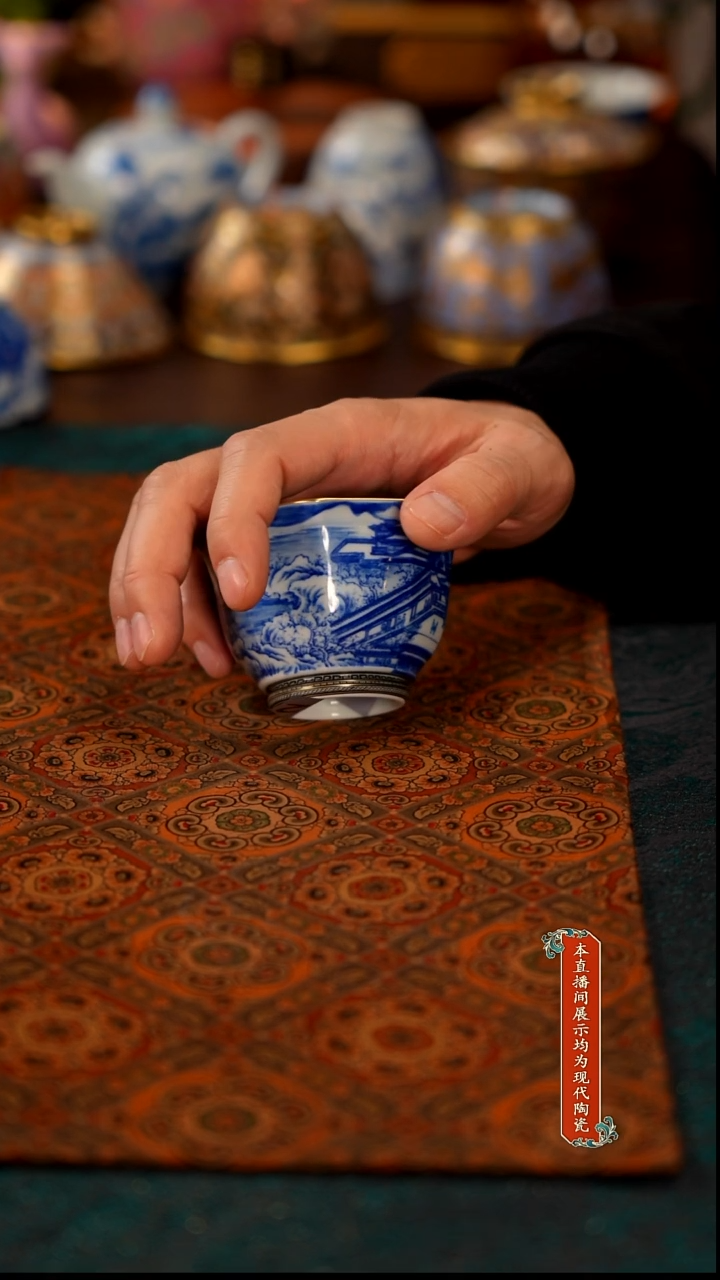 老**茶景德镇窑口茶器集合6612