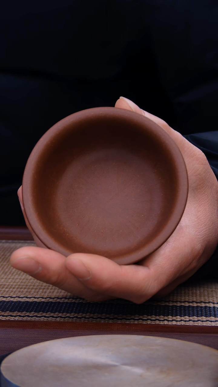 【闪购商品】紫砂茶杯深井紫泥杯子