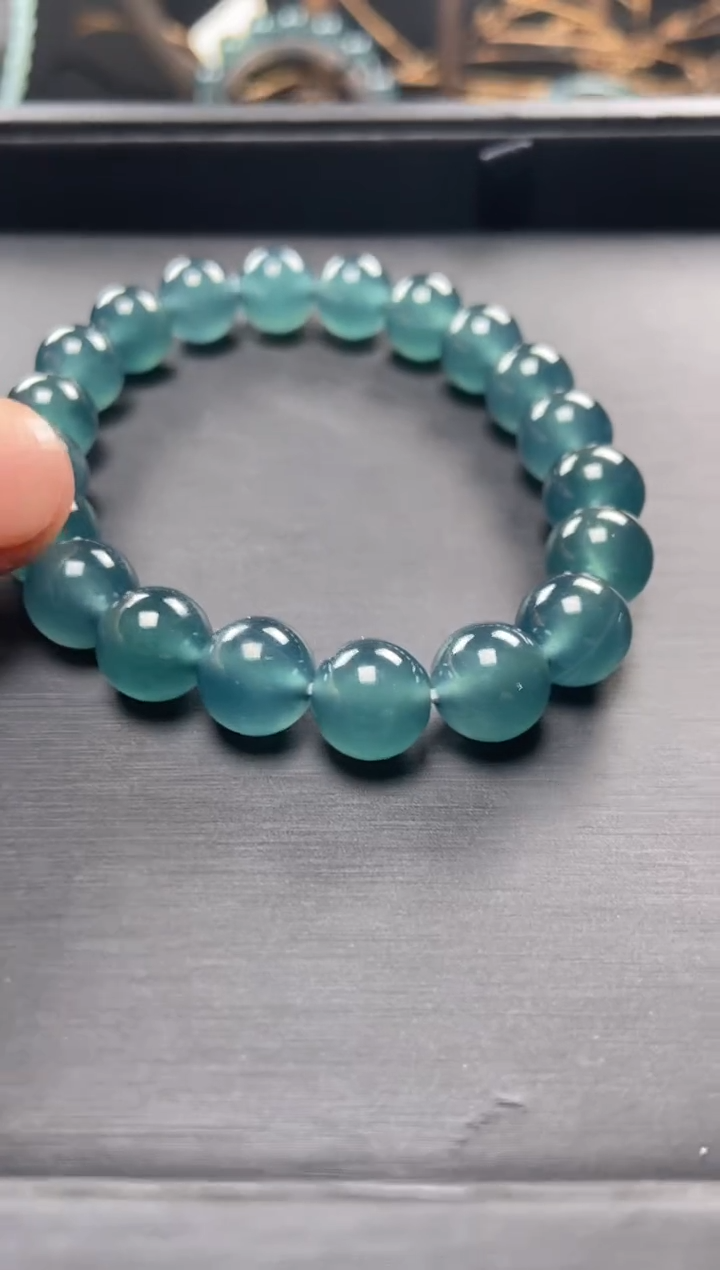 【闪购商品】翡翠手链未镶嵌多样性发货20颗卡10