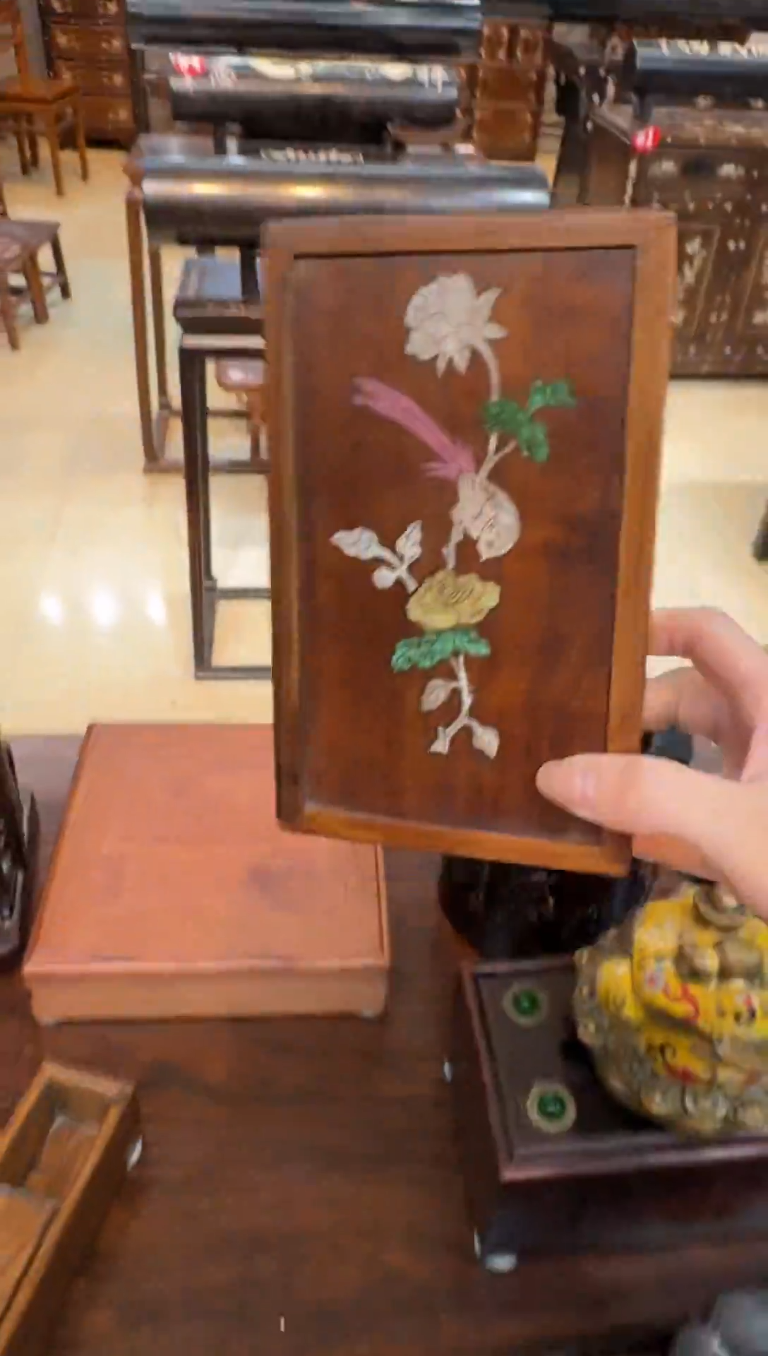 黄花梨机关盒木木木