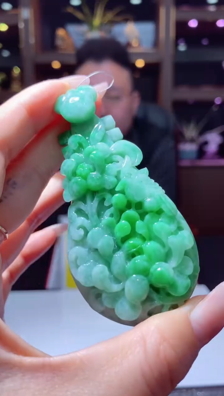 【闪购商品】定制翡翠未镶嵌33-翡翠A货毛货链接