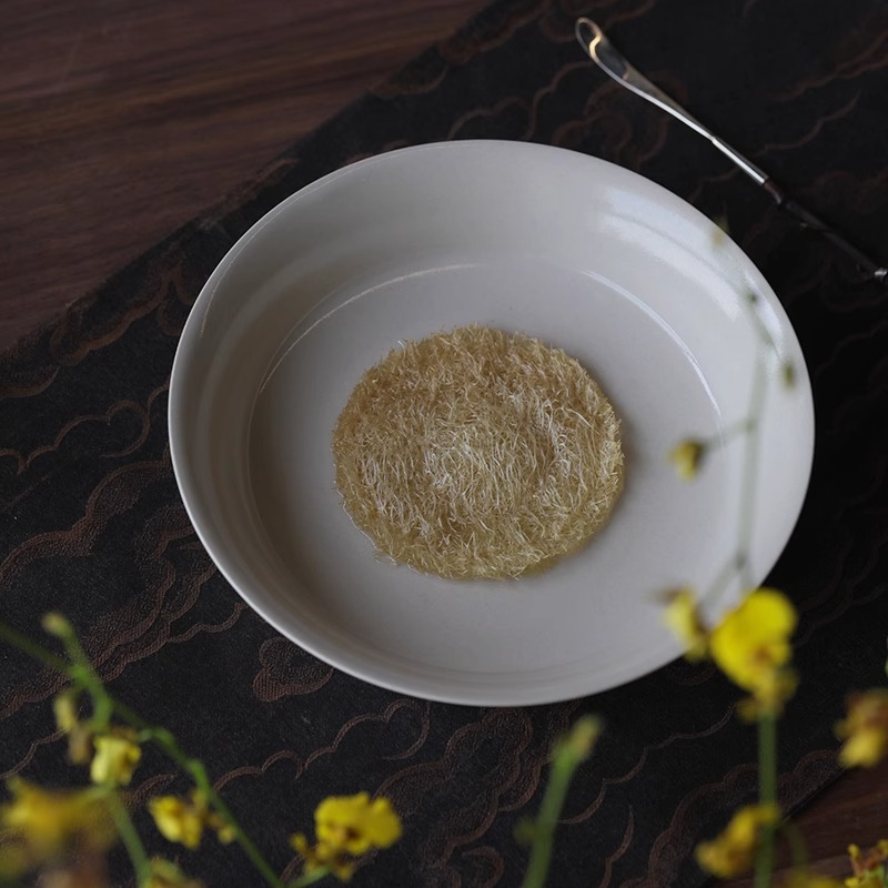 折腰壶承草木灰釉盘子紫砂茶壶干泡台茶承陶瓷景德镇草木灰挺拔润