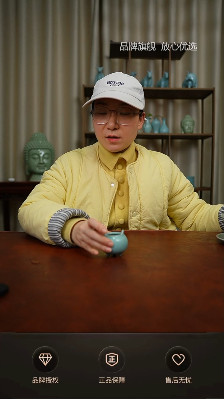 【闪购商品】仿古小胖香炉不完美简装