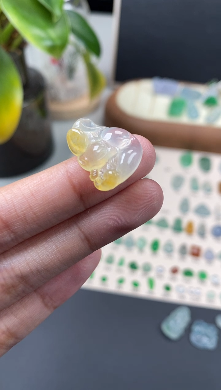 【闪购商品】翡翠颈饰未镶嵌翡翠冰种裸石