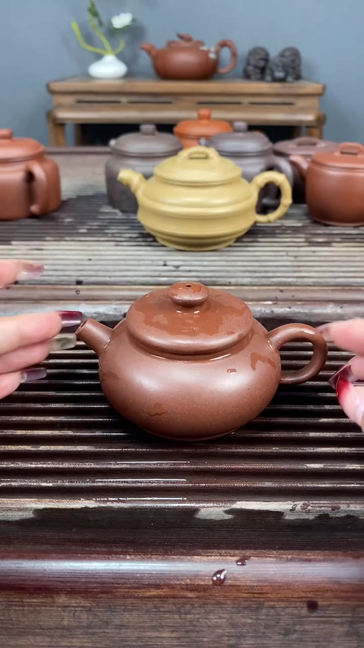 茶壶紫砂底槽清小巨轮120cc