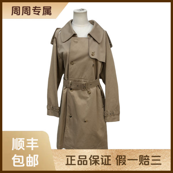 妃鱼/博柏利/棉/风衣/95新/z零二二三