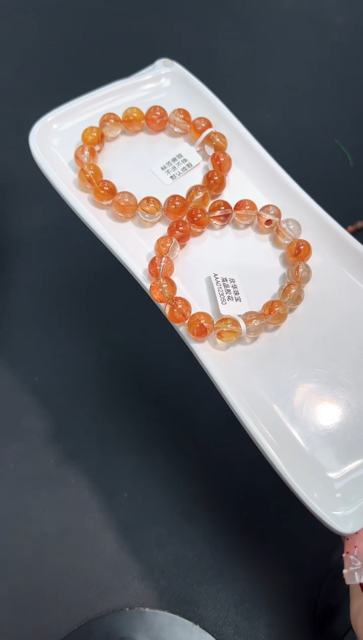 【闪购商品】水晶手串未镶嵌16J多样性发其一/1条12mm默认微瑕