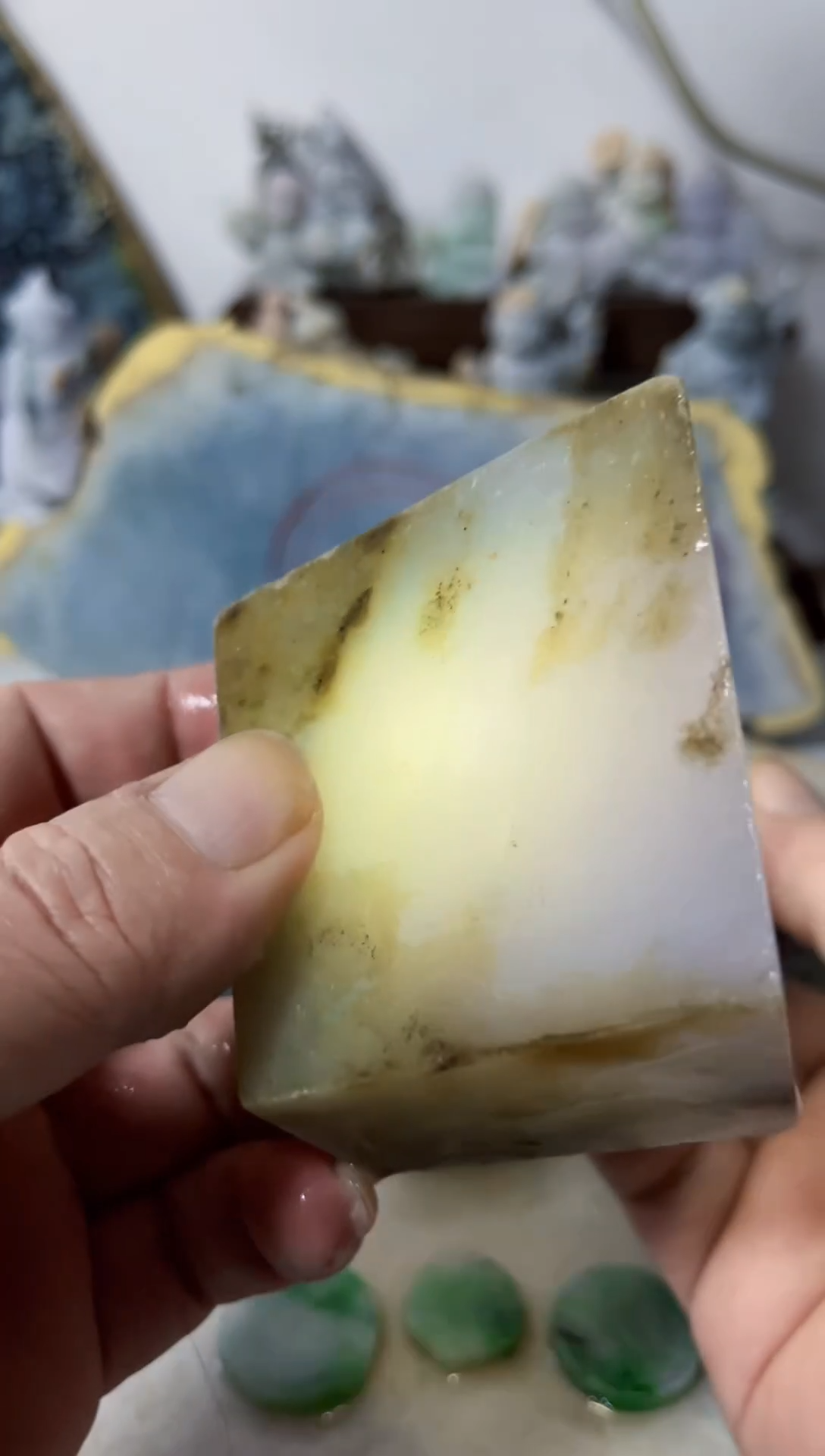 【闪购商品】翡翠吊坠(不含链)未镶嵌A877