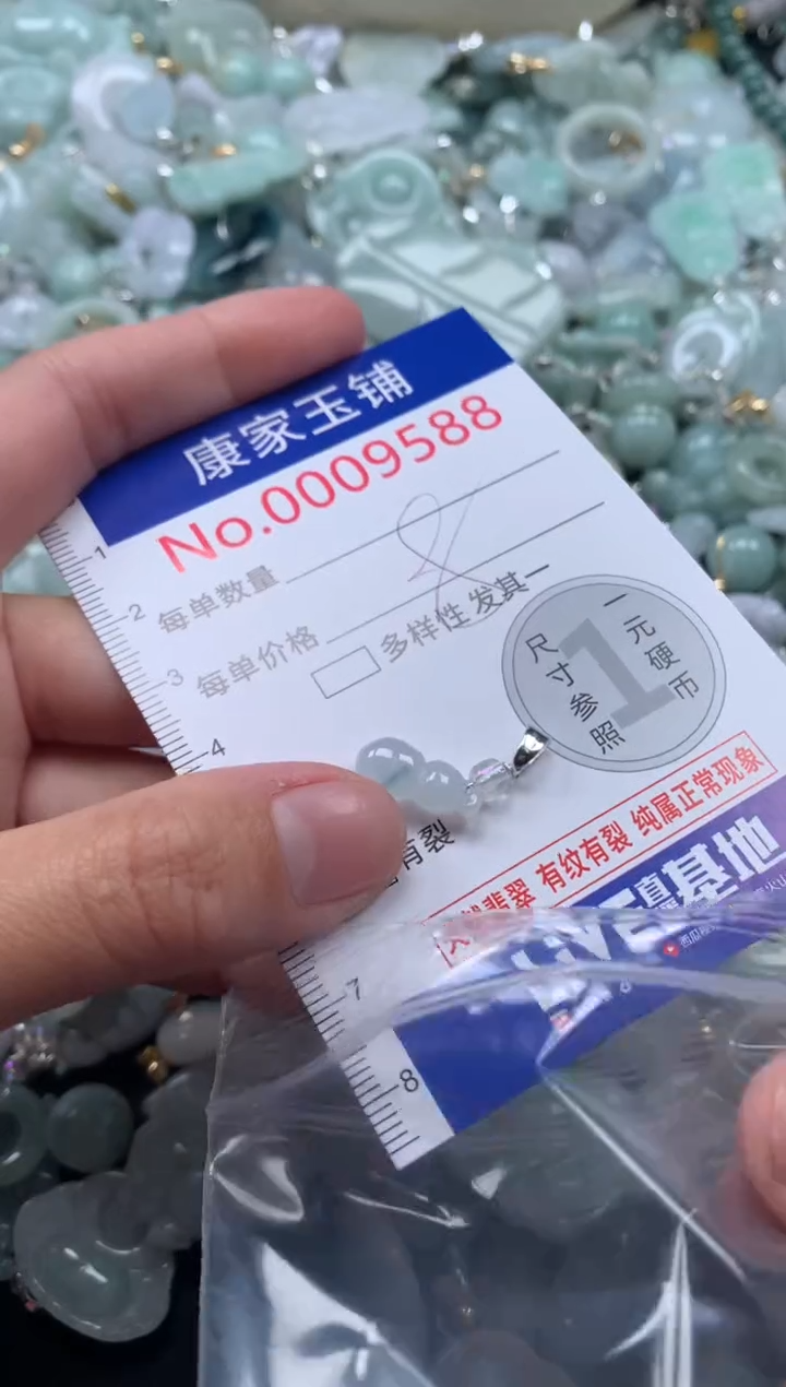 颈饰未镶嵌翡翠9588