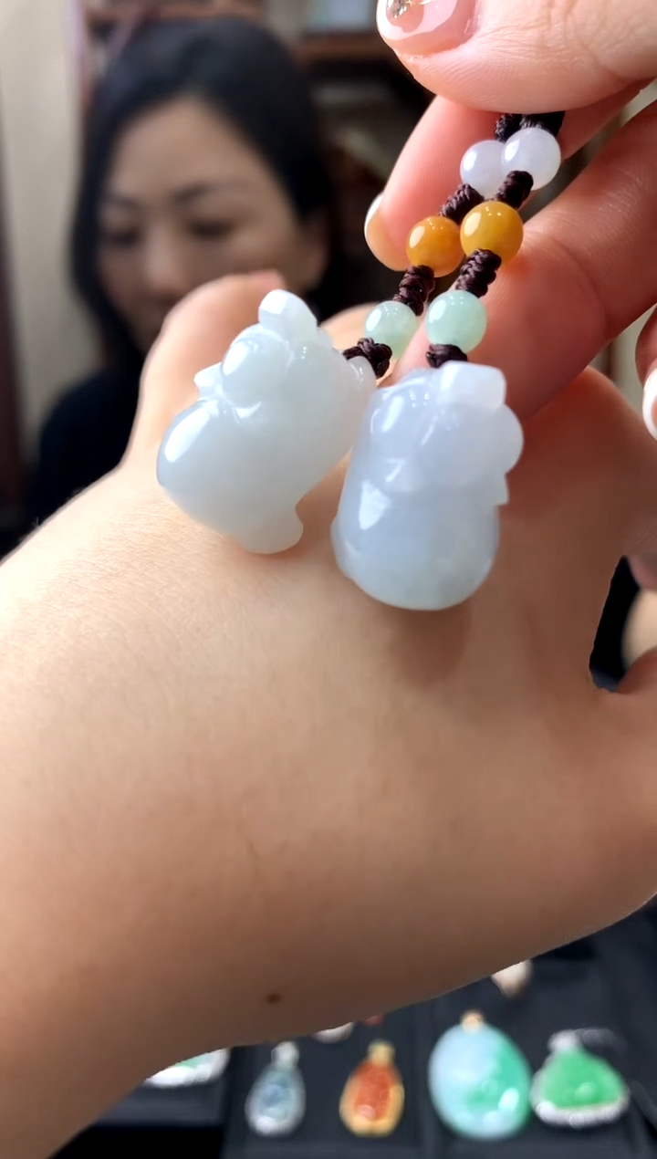 翡翠未镶嵌吊坠(不含链)多样性发其一