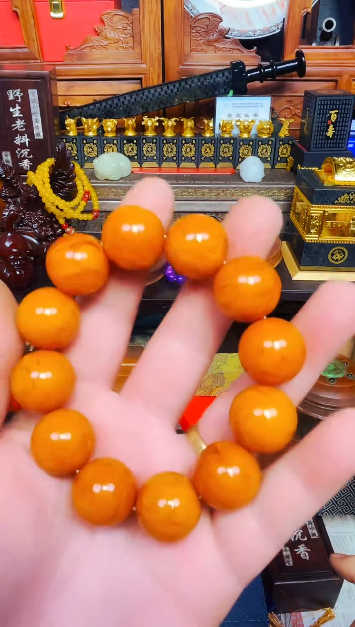 【闪购商品】蜜蜡手链未镶嵌精品精品 独具匠心