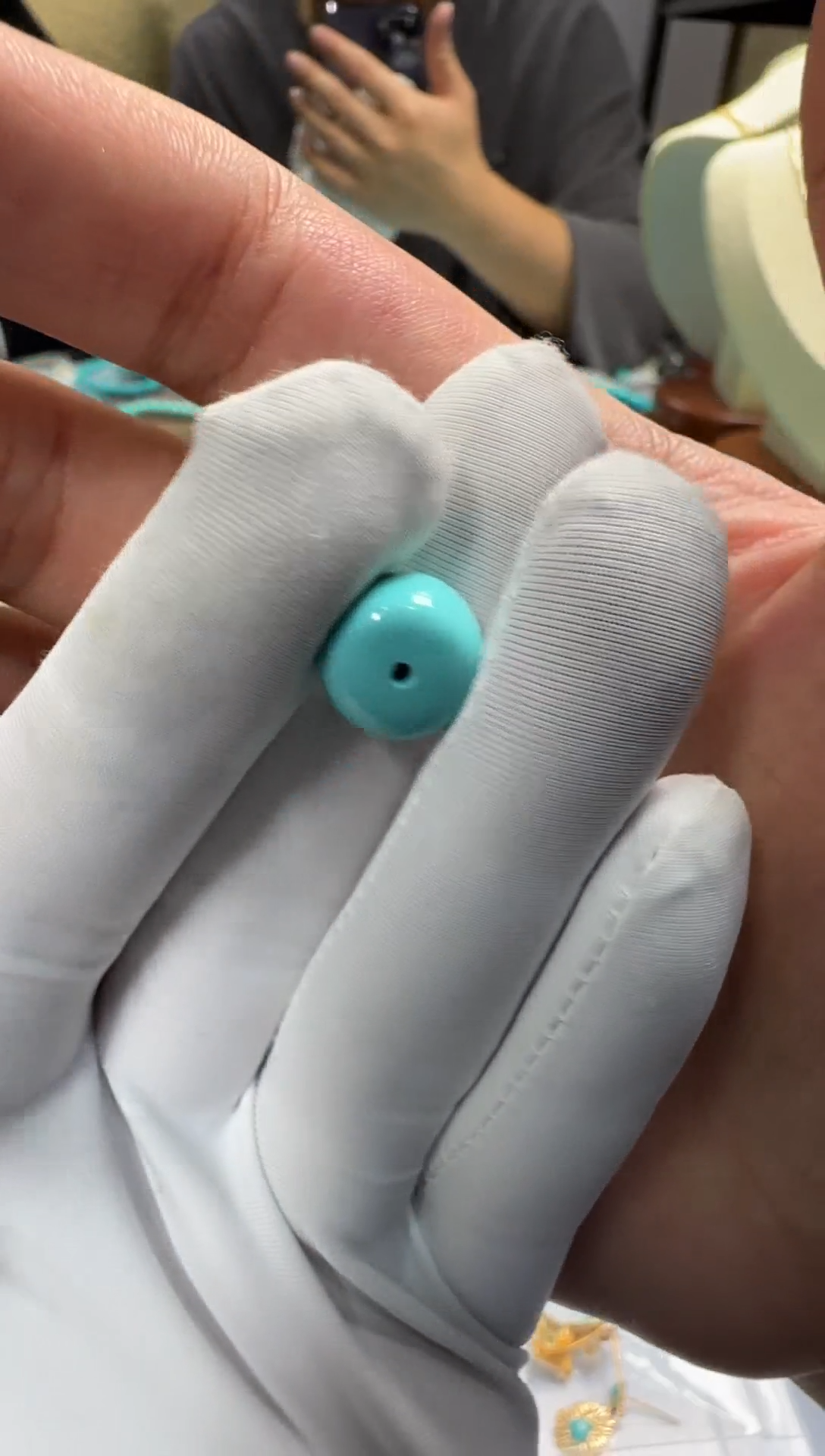 【闪购商品】绿松石单珠未镶嵌11.8mm