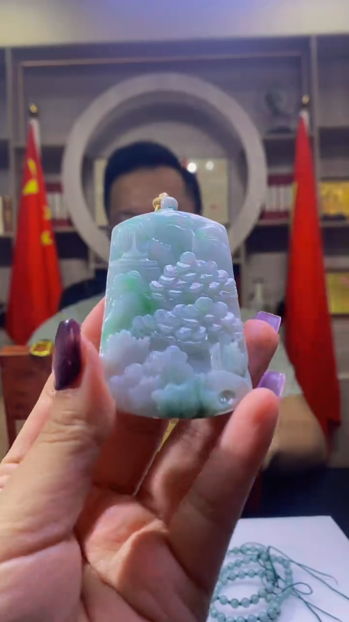 定制翡翠未镶嵌天然翡翠LYC0816-54
