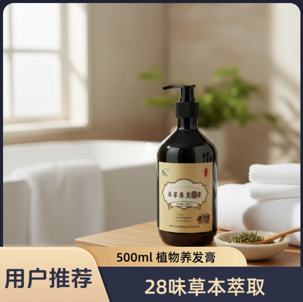 本草养发 中药洗发水 本草养发膏