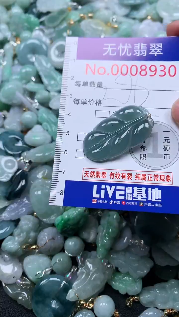 颈饰未镶嵌翡翠8930