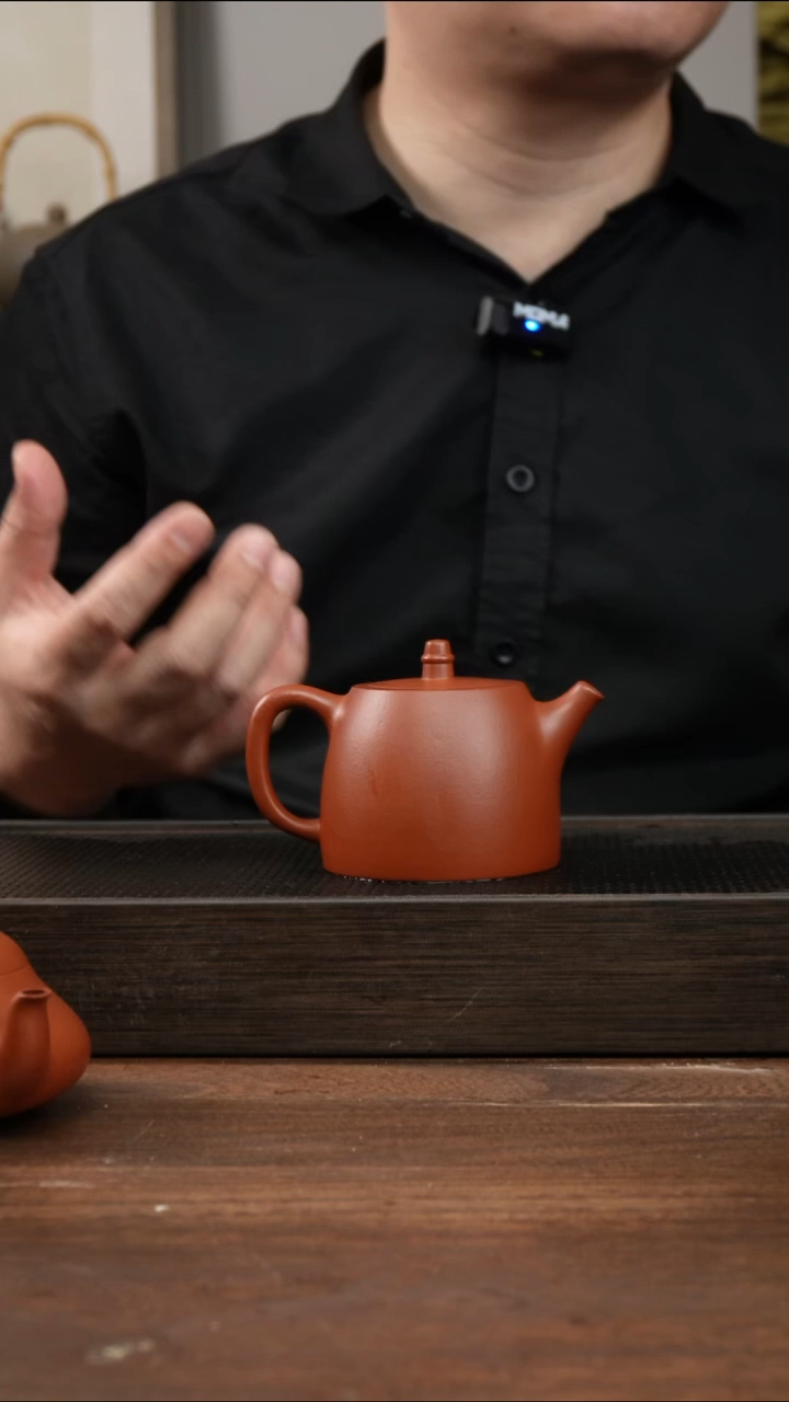 茶杯紫砂朱泥汉铎    200CC  