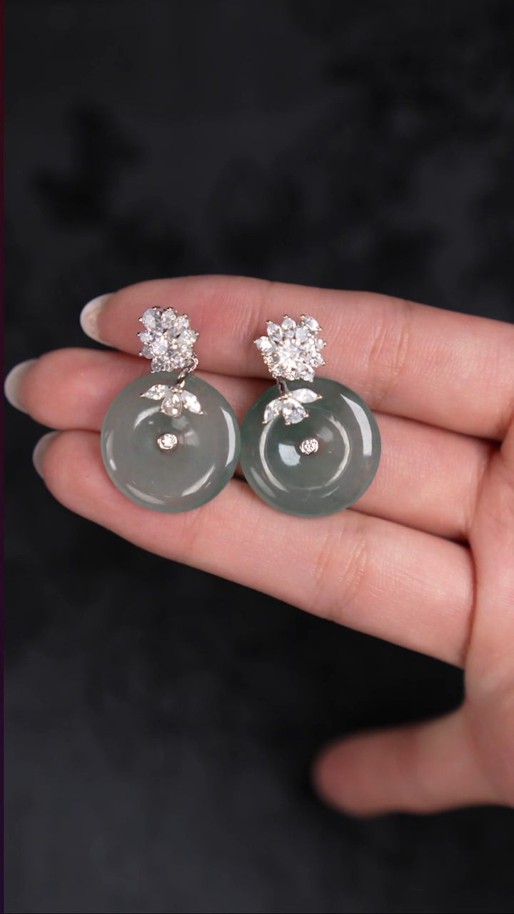 吊坠(赠链)银S925镶嵌翡翠工厂抛货 不退不换 多样性发其1