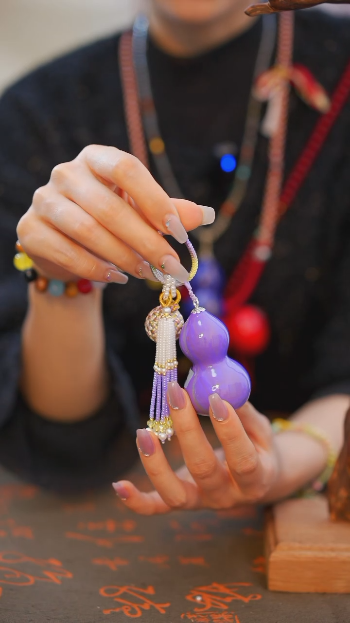 14非遗漆手艺工天然葫芦文玩福禄