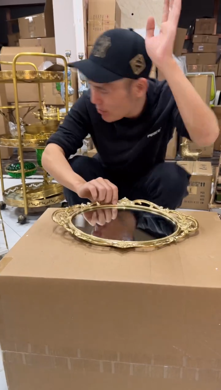 黄铜黛姿家居装饰品摆件 