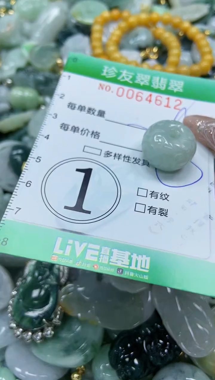 【闪购商品】翡翠颈饰未镶嵌闪购商品0064612