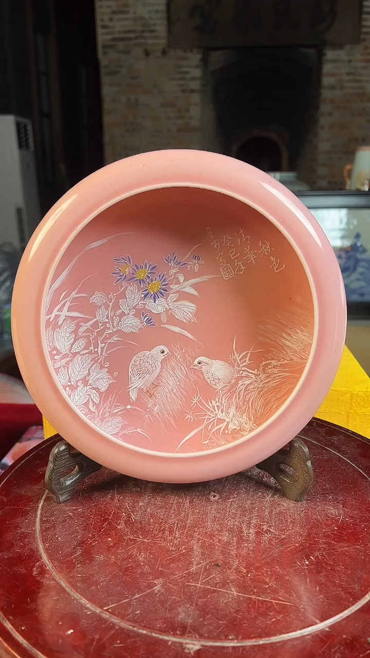 盘陶景德镇陶瓷茶器