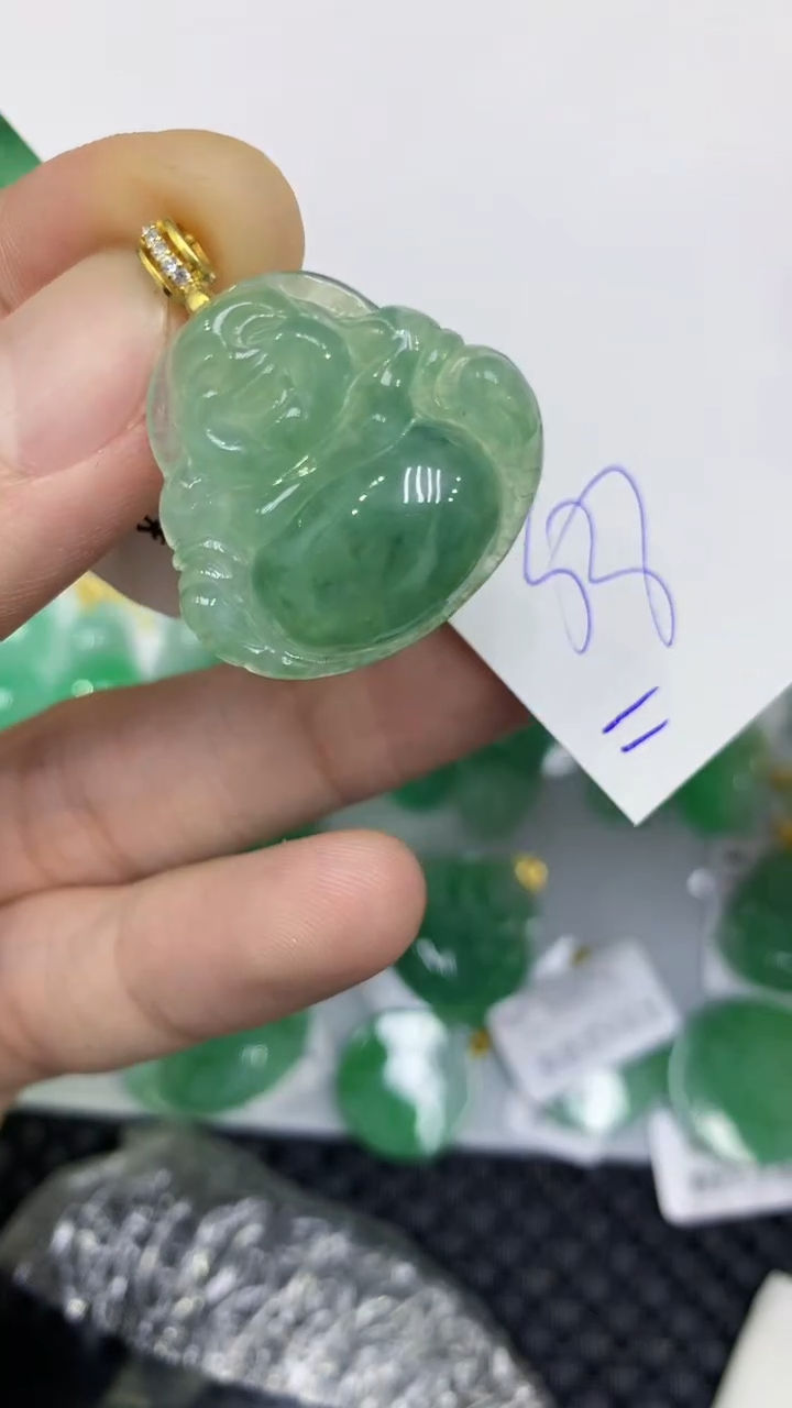 颈饰未镶嵌翡翠缅甸A货翡翠