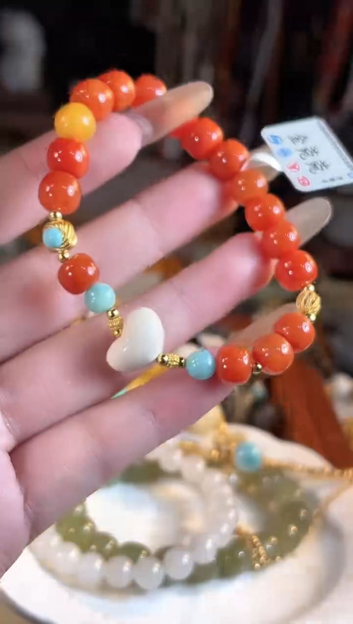 【闪购商品】南红玛瑙手链未镶嵌多样性发货其一