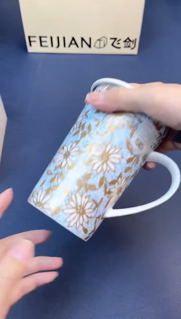 【闪购商品】瓷片杯新品到货 快来捡漏@@ H971