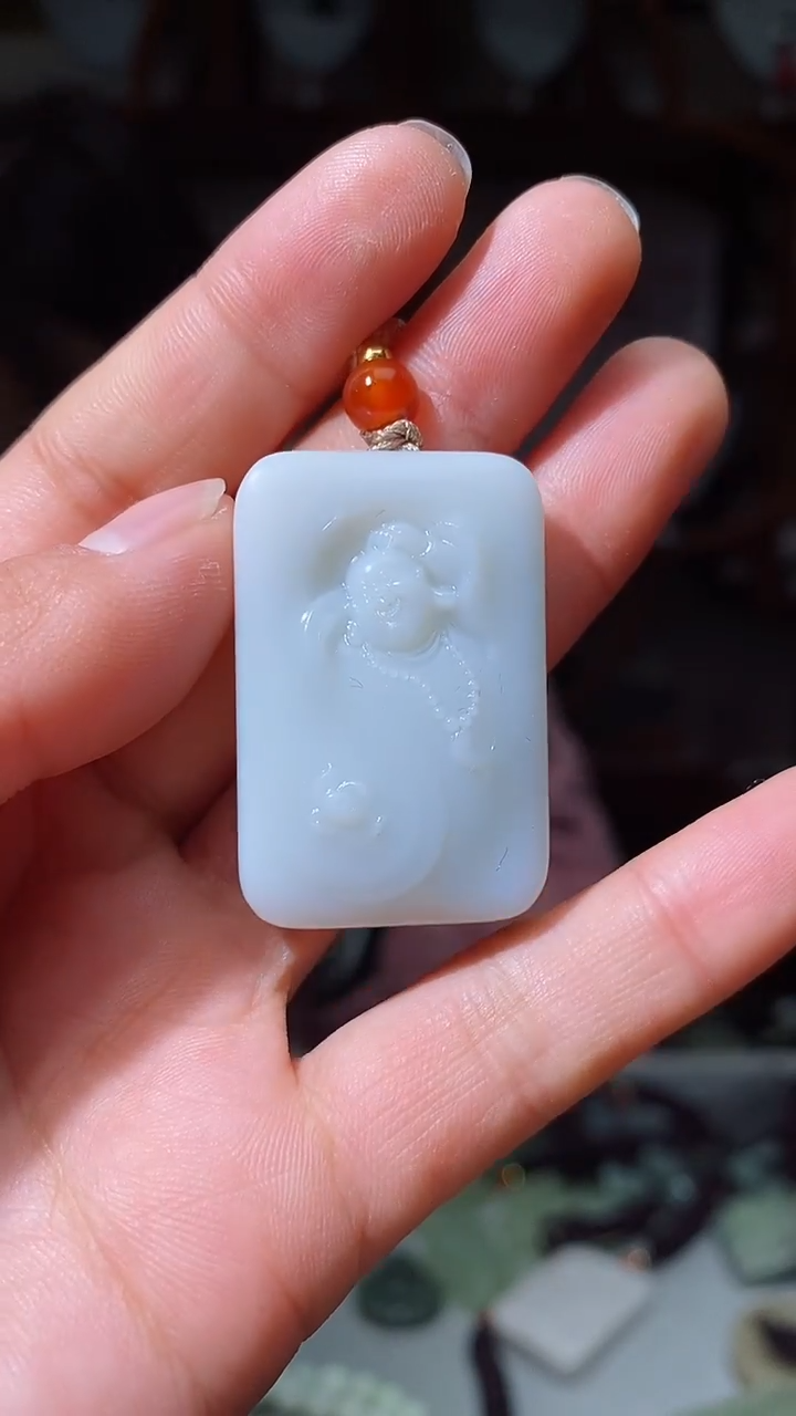 【闪购商品】和田玉挂件未镶嵌1