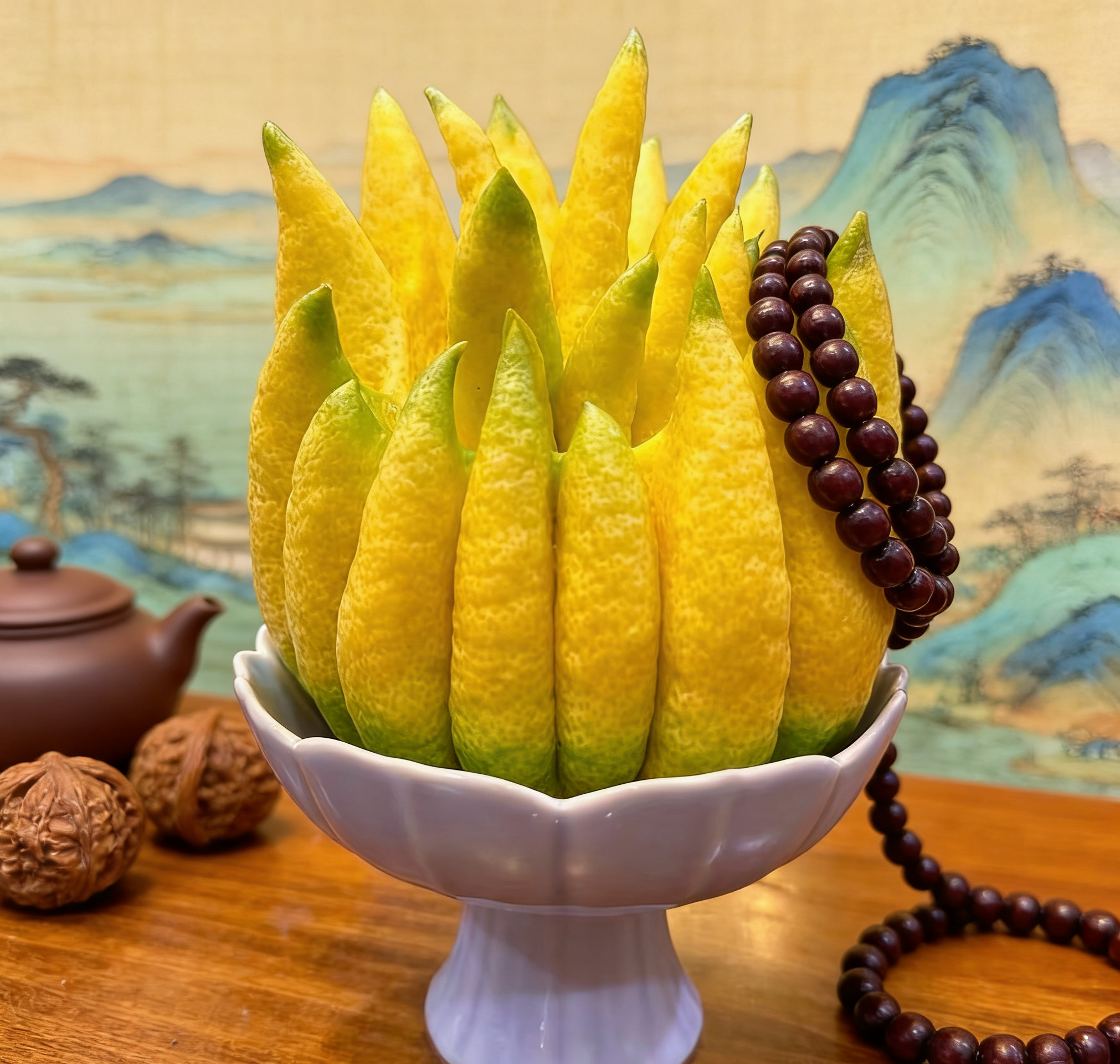 【佛手4斤以上】精品摆件 可食用观赏 清供礼佛 天然香薰干养植物