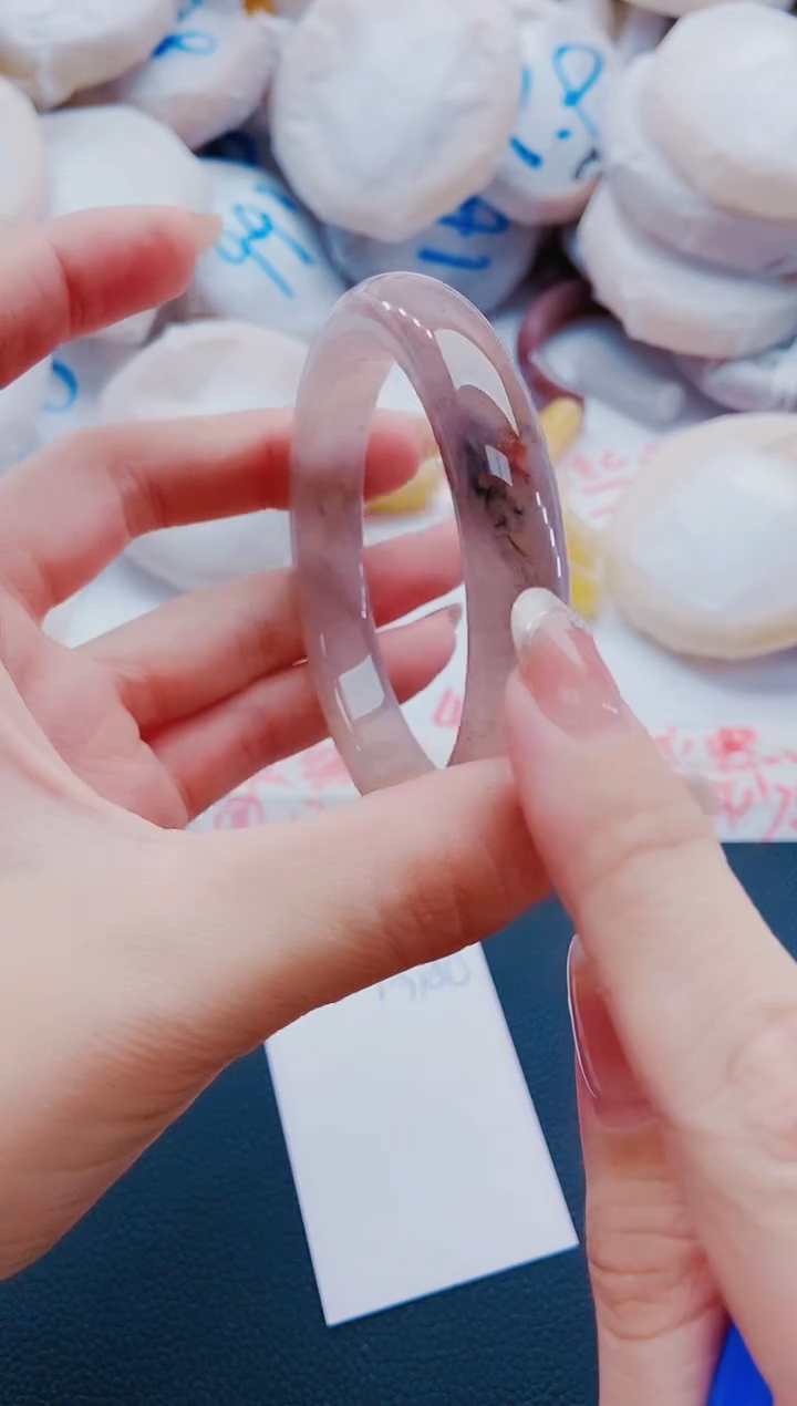 未镶嵌手镯石英质玉M156-59-60