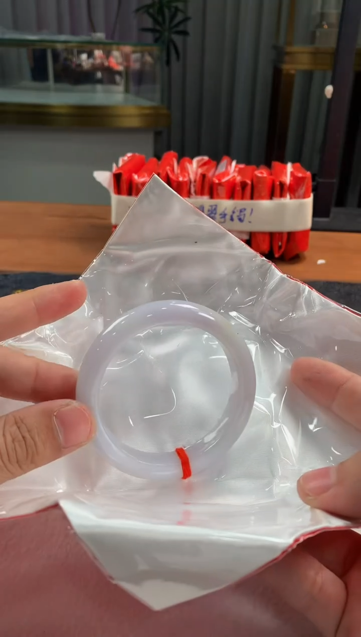 未镶嵌定制翡翠5079毛货不退不换 55-56圈