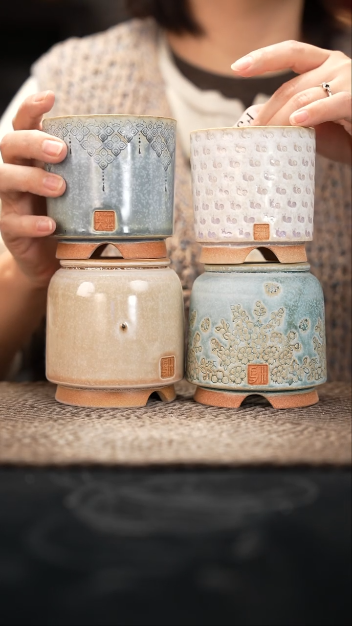 口径花盆-12-9-386一组4个默认有瑕特