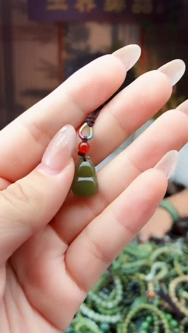 颈饰未镶嵌和田玉多样性发货拍一发一