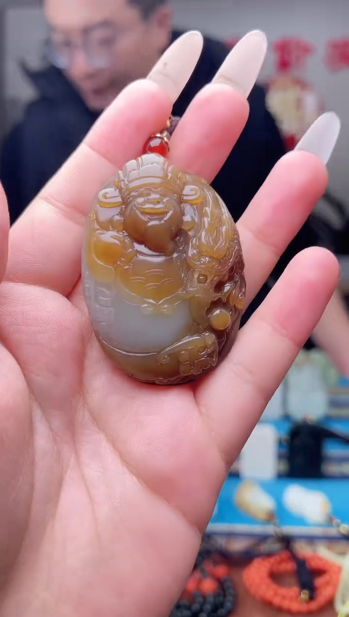 【闪购商品】和田玉挂件未镶嵌1