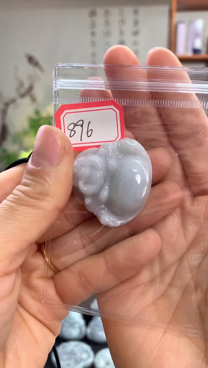 【闪购商品】翡翠颈饰未镶嵌佛公896多样性发一件
