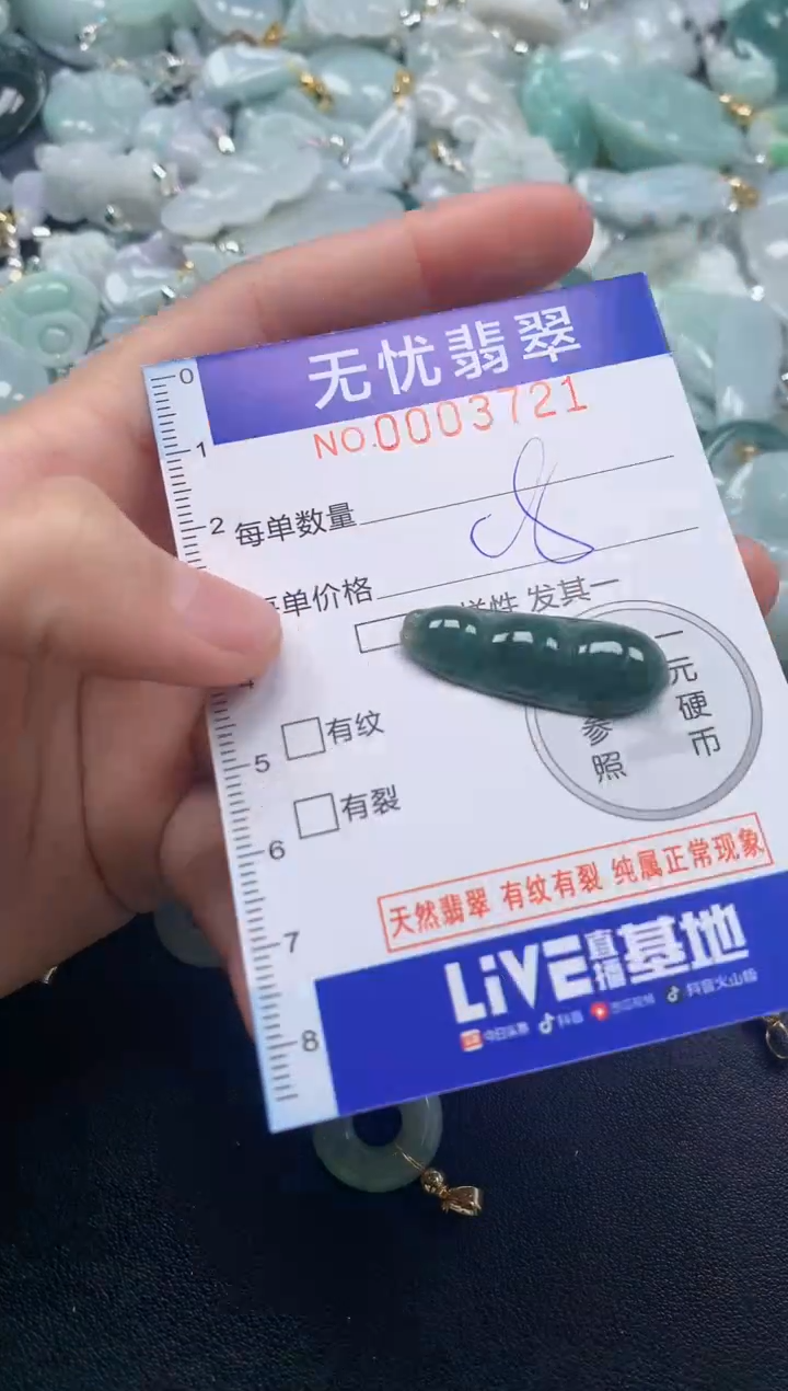 颈饰未镶嵌翡翠3721