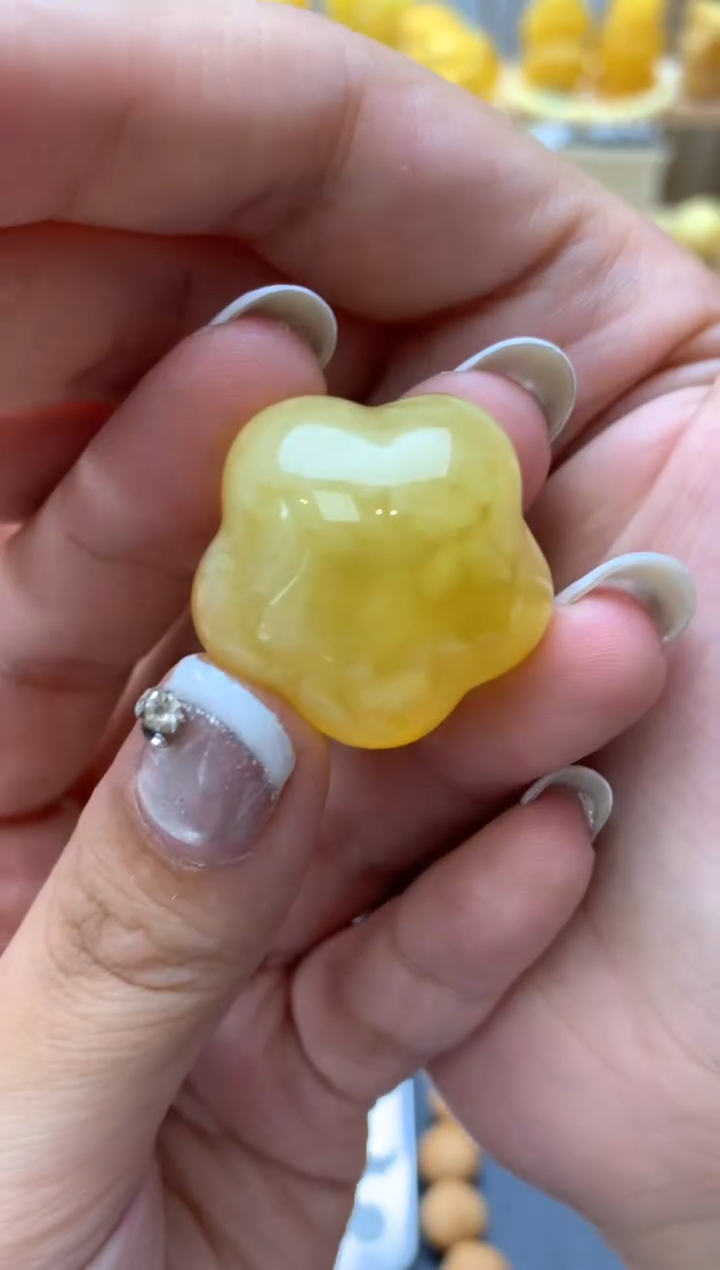 琥珀未镶嵌珠宝奇石073琥珀蜜蜡微瑕