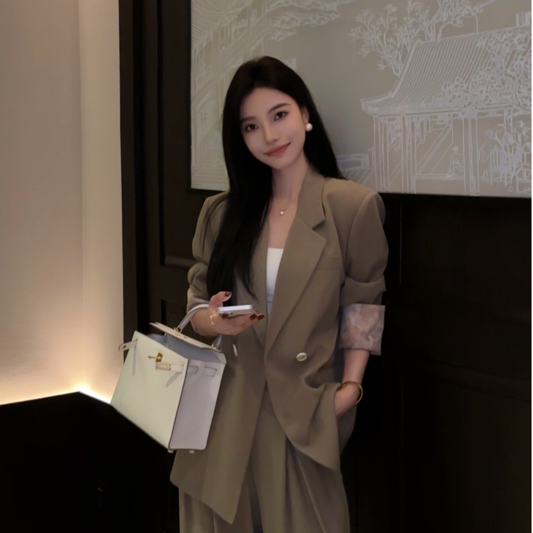 【一桐清仓】高品质百搭西装3QAXZ2055