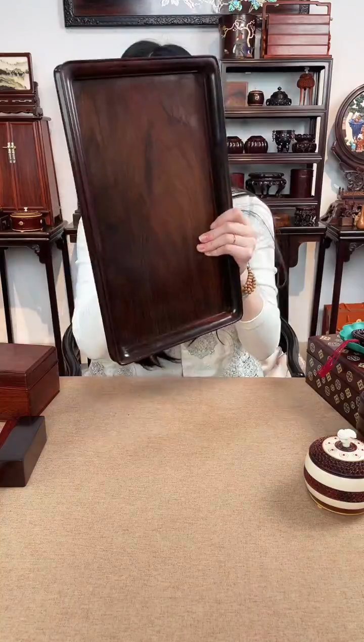 红酸枝木类成套家具大文盘