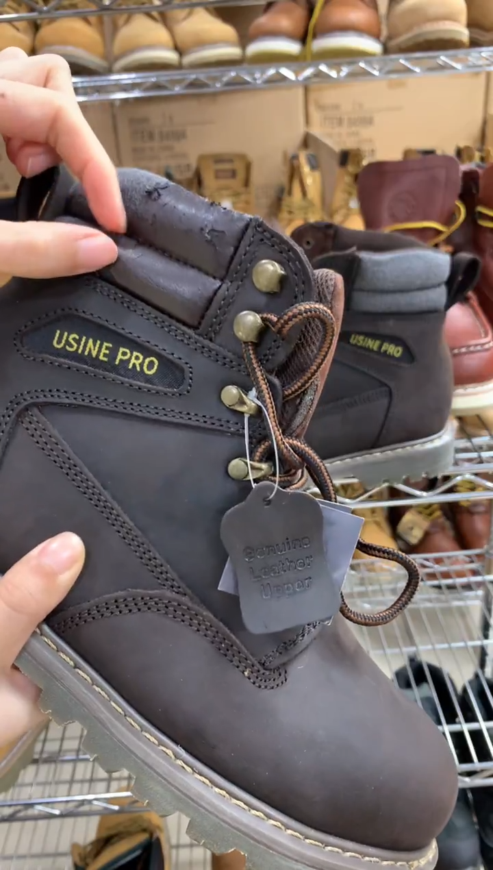 牛皮44码，922，皮鞋码，工装靴，默认微瑕 领口氧化 带钢头